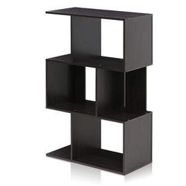 FURINNO Simply Modern 3-Tier Open Book Shelf