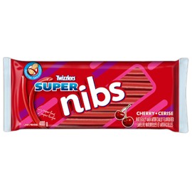 Twizzlers Super Nibs Cherry Flavored (400g / 14oz per pack)