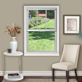 Flat Sash Rods 6-11 inch (Set of 2) - White