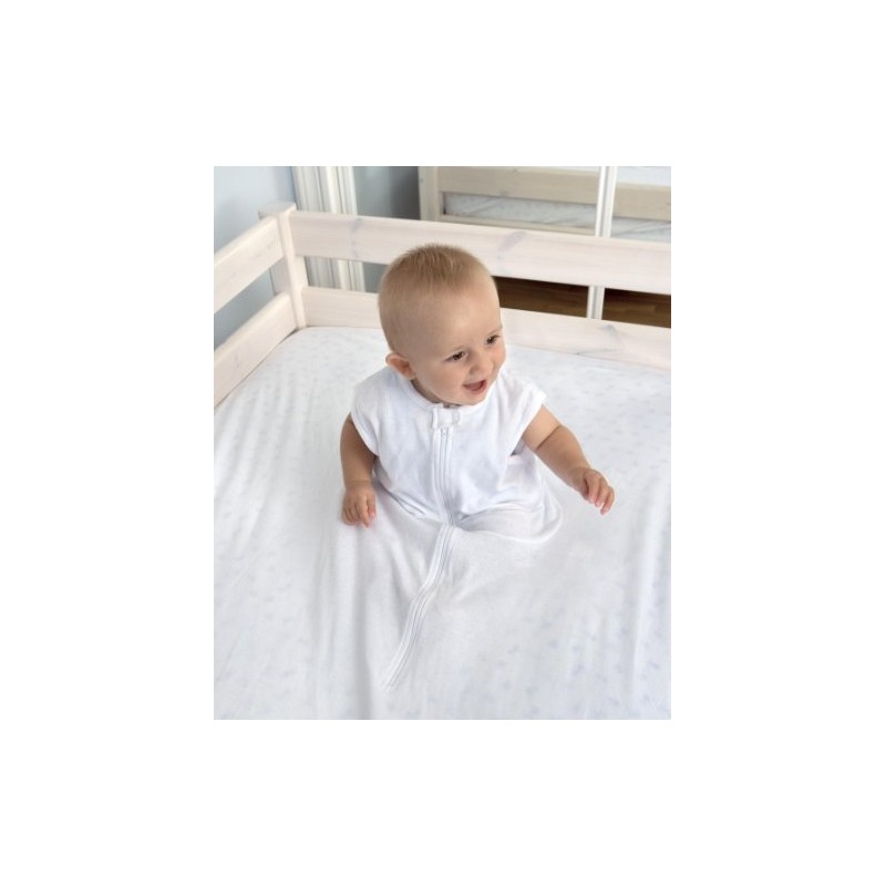 Safety bed sheet 80-90cm x 180-200cm (White)