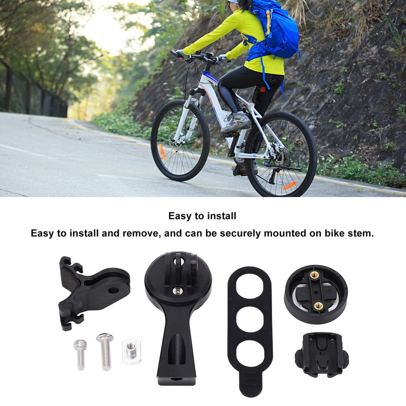 Road Bike Computer Mount Holder Aluminum Alloy Bike Stem Computer