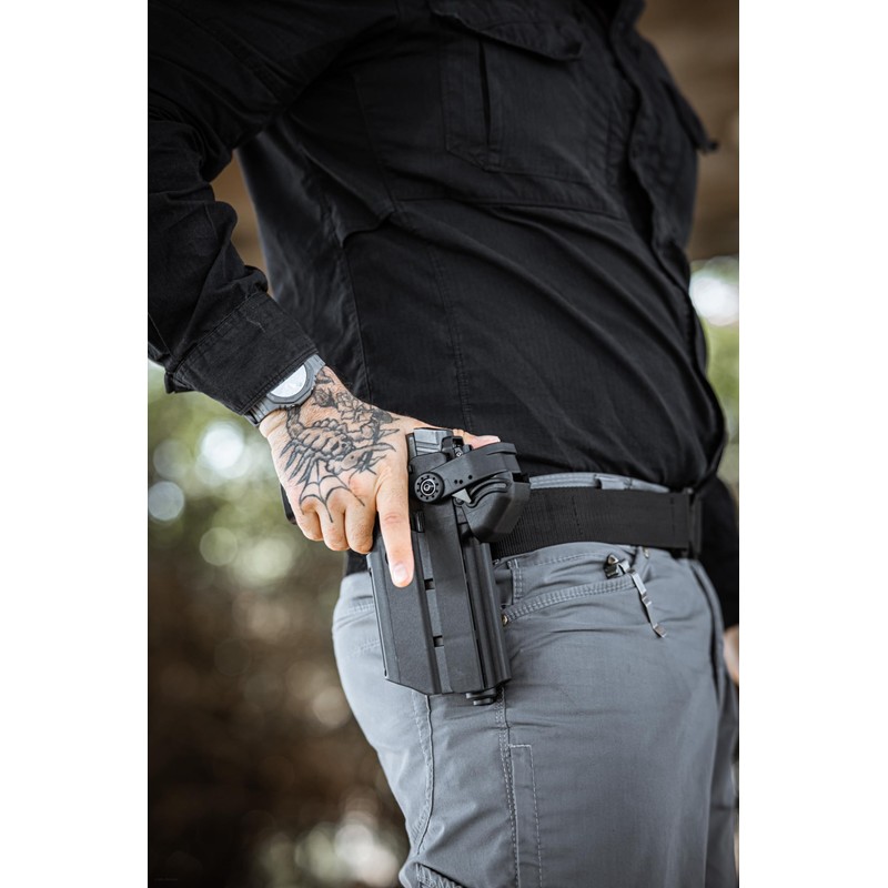 Orpaz T40 G45 Holster with Light, Left-Handed Level II/Level III