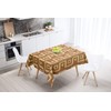 Le Jardin du Lin Kitchen Decoration Tablecloth Brown Tones 140