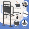 Bed Rails for Elderly Adults Safety with Non-Slip Handle，Adjustable Bed