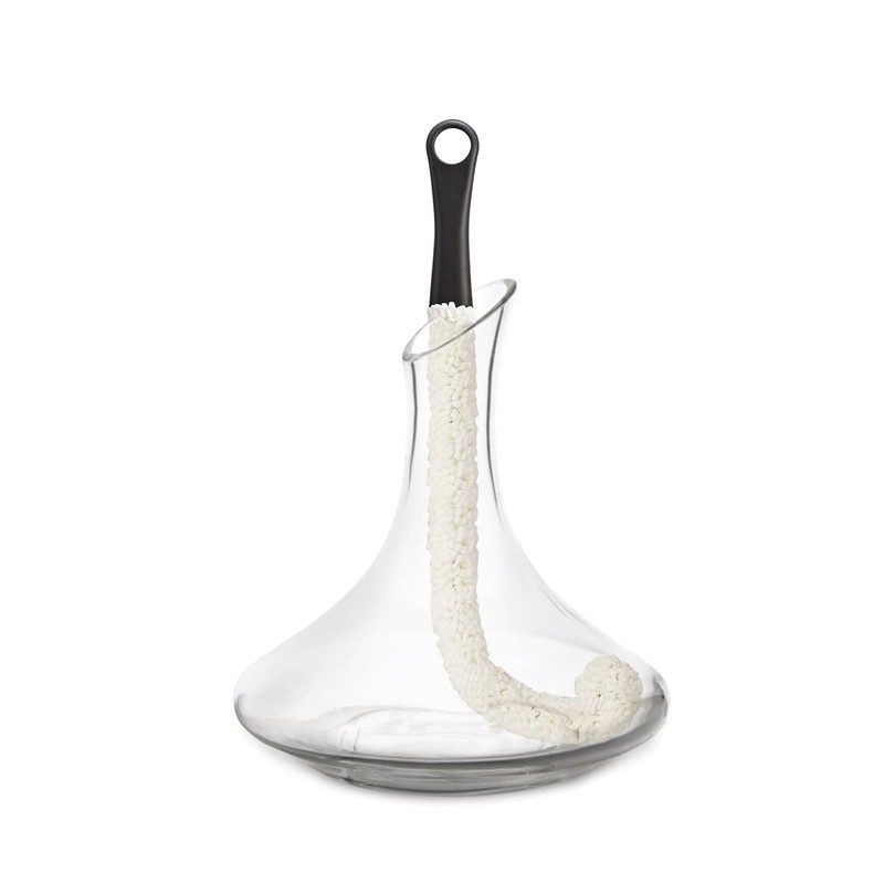 HIC Kitchen Bar Soft Foam Decanter Brush - Non-Scratch Foam
