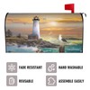 Lighthouse Magnetic Mailbox Cover, Outdoor Mail Cover Letter Post Box,