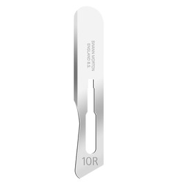 Swann Morton Surgical Scalpel Blade #10R - Sterile Dermaplane Blade for Face, Dermaplaning for Women & Men, Stainless Steel, Beauty Tools for Estheticians - Individually Wrapped, Box of 100