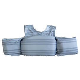 ava + oliver Toddler Swim Vest, Kids Water Wings, Floatie Jacket for Boys and Girls (Blue Stripe)