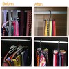 SUNTRADE 2X Multifunction Non-slip 360 Degrees Rotating Scarf Tie Hanger