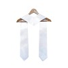 Rainbow Graduation Stole Adult Length 60"Size: 60", Color: White