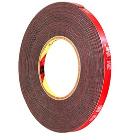 CANOPUS Double Sided Tape, Heavy Duty Adhesive Tape, LED Mounting Tape, Waterproof Foam Tape, 0.4in x 32ft, Suitable for LED Strip Lights, Indoor/Outdoor Craft, Home & Office Projects