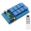 Remote Control Module 8 Channels 433.92MHz Multifunctional 100m Fixed Encoding