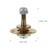 SOLUSTRE 4pcs Rocking Chair Bearing Glider Hardware Gaming Bolts Patio