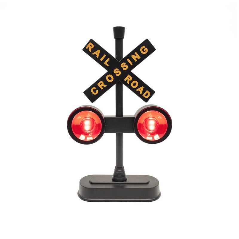 TG,LLC Treasure Gurus Flashing Railroad Track Crossing Signal Red Light