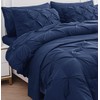 LANE LINEN Twin Comforter Set, 5 Piece Twin Bedding Sets