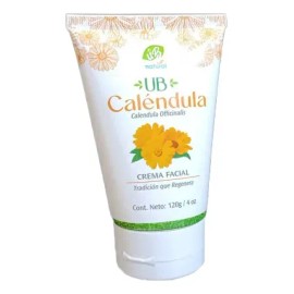 Crema Facial De Caléndula Ub Natural 120g Regeneradora