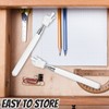 2 Pieces Telescopic Pointer Finger for Teachers, Retractable Hand Pointer