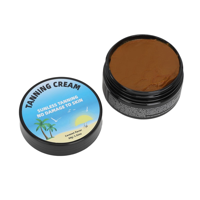 Tanning Cream Plant Based Moisturizing Sunless Tanning Waterproof Hydrating Self