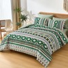 Dinjoy Comforter Set Queen Size Boho,7 Pieces Bed in a