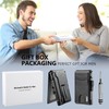 umoven Wallet for Men - with Money Clip Slim Leather