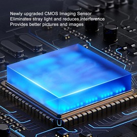 Digital Camera 4K, 64MP 20x Digital Zoom, 180° Flip Screen, Professional Lens Mirrorless Interchangeable Lens Camera with Wide Angle Lens for Photography (Orange)