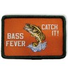 ThatsRad Walleye Pike Bass Fever Catch It Fishing Patch Fisherman