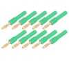 10Pcs Banana Plug 4.0mm Male to 2mm Female Connector 30V