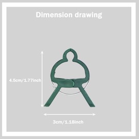 ALLY-MAGIC Plant Clips, Plant Clips, Pack of 40, Tomatoes Trellis for Climbing Plants, Tomato Clips, Plants Trellis Clips, Tomato Clips, Flower Clips, E22-YZZWJ