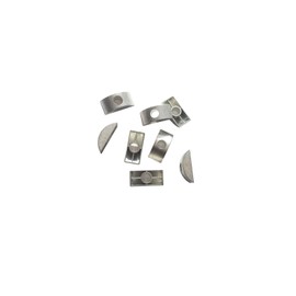 Husseinbolt New Replacement M8 Half Moon Bed Washers (Pack of 8 Washers)