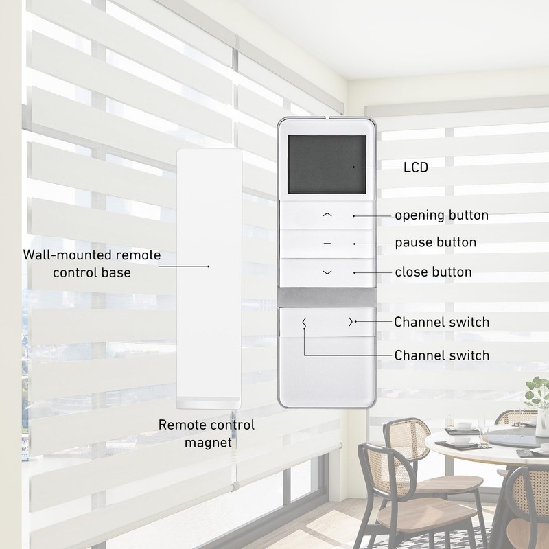 DD1802H Replacement Transmitter for Bi-Directional Motors, 15-Channel Controller for Motorized