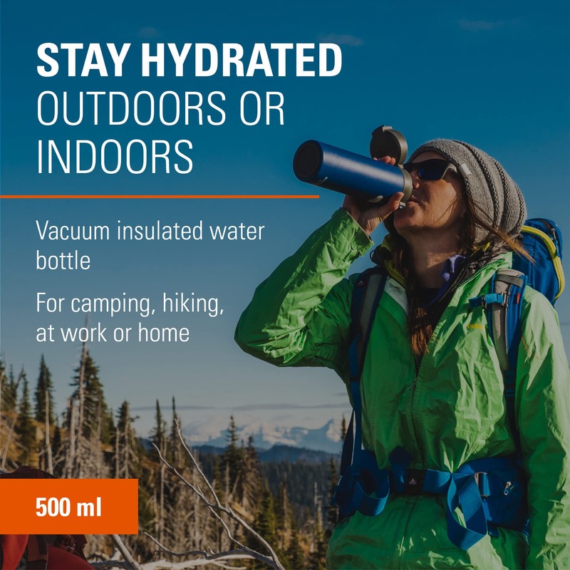 GSI Outdoors Adult Unisex Microlite Flip 500 Haute Red Thermos