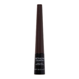 Revlon ColorStay Liquid Eyeliner, Waterproof, Smudgeproof, Longwear Intense Eye Makeup with Fine Tip, Ophthalmologist Tested, Black Brown (252)