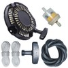 Gubeter Recoil 268-50201-00 Pull Starter Kit for Robin Subaru Eh12