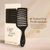 Estee Salon Cepillo Desenredante Para Cabello Natural Y Sintético De