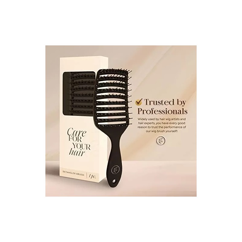 Estee Salon Cepillo Desenredante Para Cabello Natural Y Sintético De