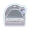 Sunstar Stationery 777993 Terasuno Hikaru Clip, Gray, Light Included, Sandwich