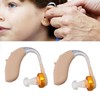 BTE Sound Aid Ergonomic Portable Noise Reduction Silicone Elderly BTE