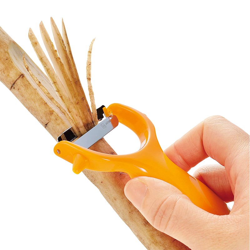 KAI kinpira peeler 0.1 inch (3 mm) width cut vegetables