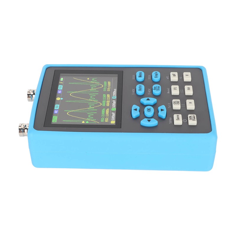 Handheld Oscilloscope 2 Channel 120MHz Bandwidth 2.8in LCD Backlight Display