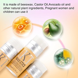 Acomler Hair Wax Stick,Hair Wax Stick for Flyaways,Slick Stick for Hair Non-greasy Styling Hair Pomade Stick, Strong Hold Makes Hair and Fly Away & Edge Frizz Hair (2.7 Oz)