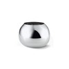 Philippi Bella Vase Small, Stainless Steel, Silver, 16 x 16