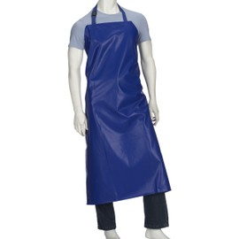Kerbl Milking and Washing Apron 100 x 125 cm Blue