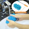 1 x EXTENDING TELESCOPIC MICROFIBRE CLEANING MULTIFUNCTIONAL DUSTER, FEATHER BRUSH,