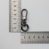 LMAPUR, Set of 2, Hook Key Chain, Metal Detachable Double
