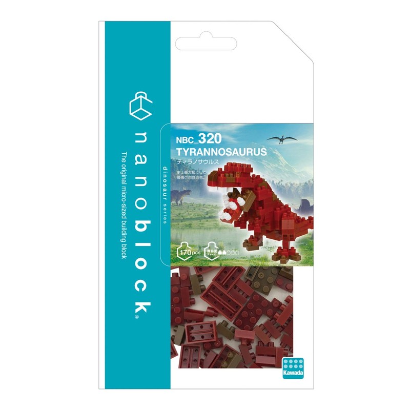 Kawada Nanoblock Tyrannosaurus NBC_320