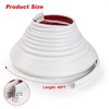 Osyyhe RV Rain Gutter,Rv Rain Gutter Trim,RV PVC Plastic Rain