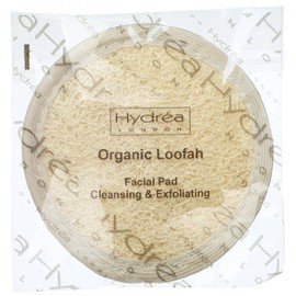Cleansing & Exfoliating Loofah Facial Pad - Double Sided with Organic Egyptian Cotton