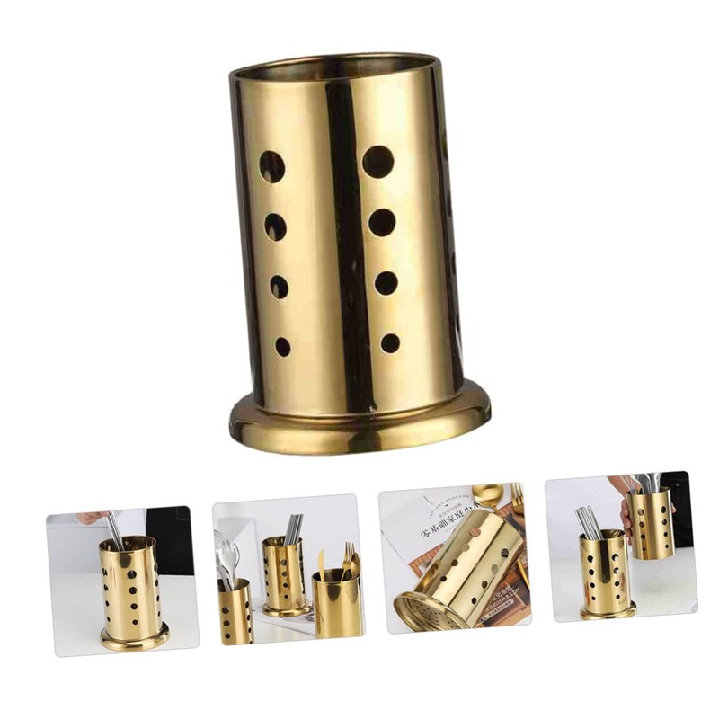 GRIRIW Fork Chopsticks Organizer Stainless Steel Cutlery Drawer Organiser Small