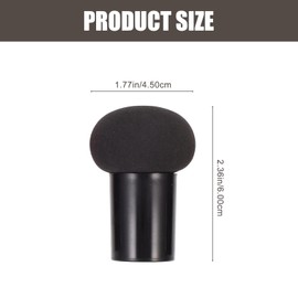 FOMIYES 8pcs Mushroom Shape Makeup Powder Puff Wet Dry Application Gentle and Elastic for Foundation Concealer and Blush for Everyday Makeup Use