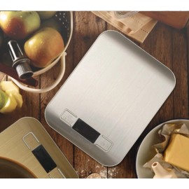 Unbranded NEW Digital LCD Scale Electronic Kitchen Food Postal Baking Measuring (11lbs)  - Gold - 11lbs